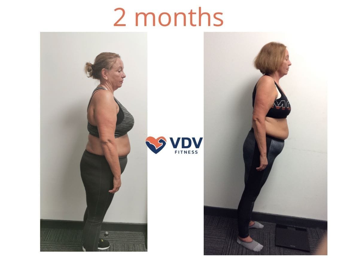 Jane before and after image success story VIP membership