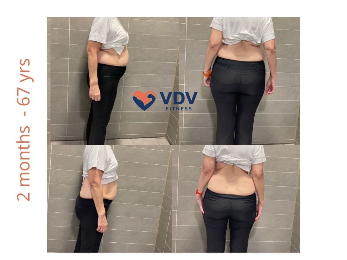 Maria success story before and after image VIP member